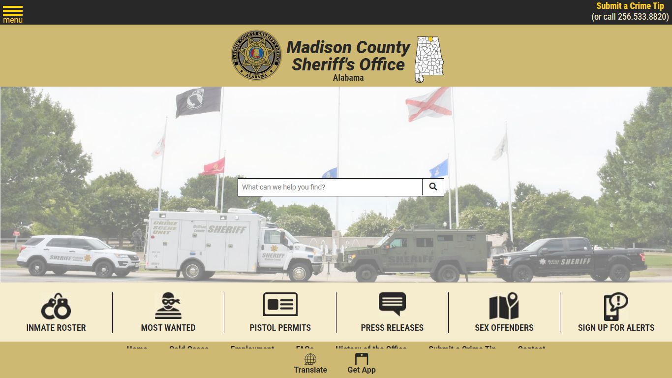 Inmate Roster - Released Inmates - Madison County Sheriff's Office